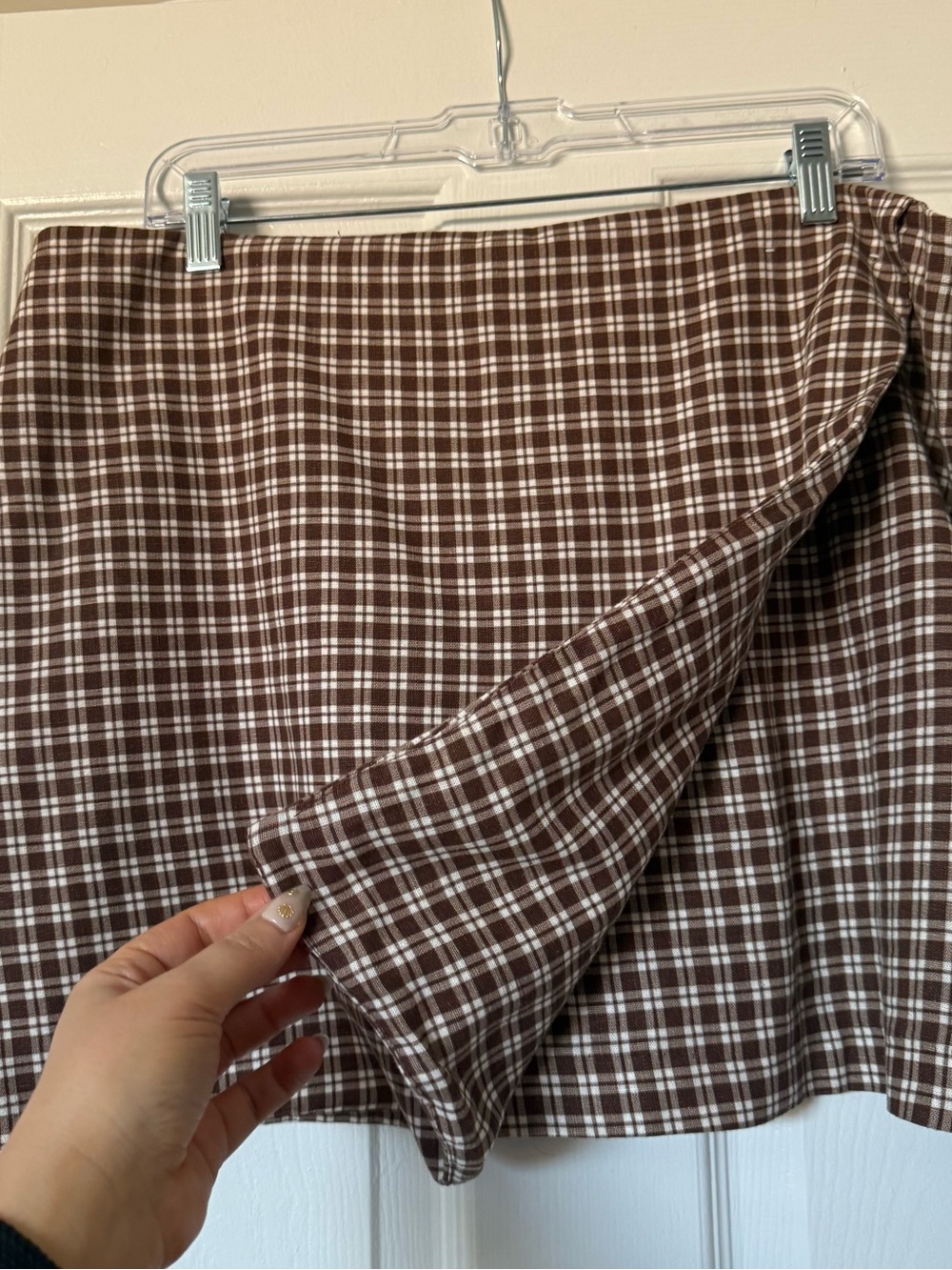 Abercrombie & Fitch Plaid Skort - Picture 3 of 5
